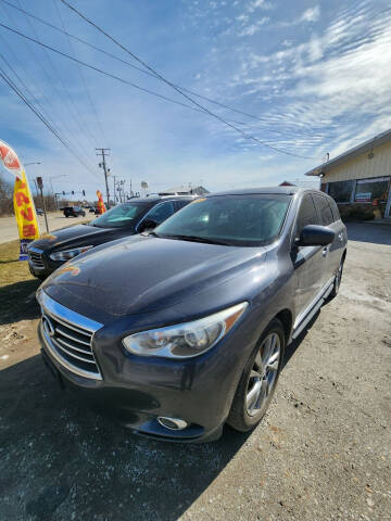 2013 Infiniti JX35 for sale at Chicago Auto Exchange in South Chicago Heights IL