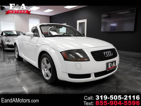 2002 Audi TT for sale at E&A Motors in Waterloo IA