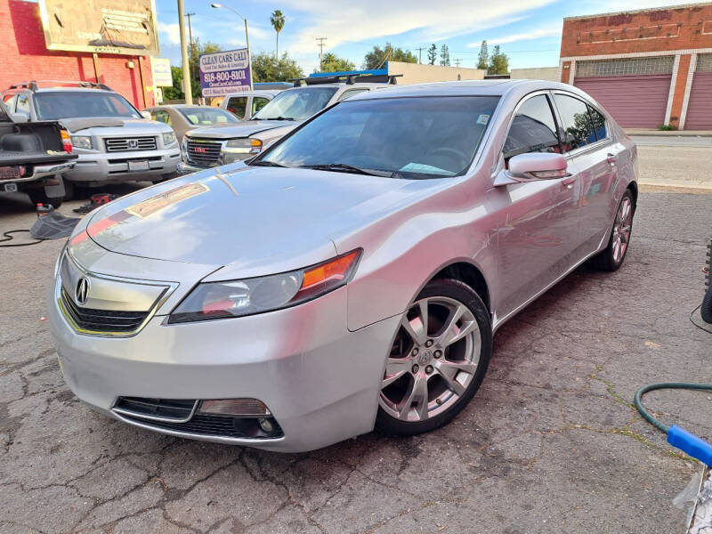 2012 Acura TL for sale at Clean Cars Cali in Pasadena CA