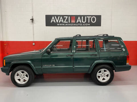 2001 Jeep Cherokee for sale at AVAZI AUTO GROUP LLC in Gaithersburg MD