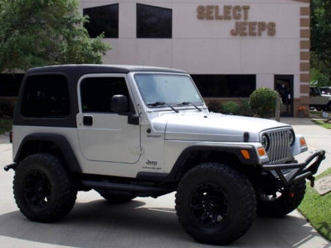 2006 Jeep Wrangler for sale at SELECT JEEPS INC in League City TX