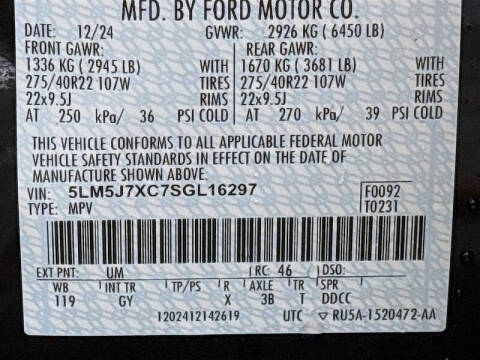 2025 Lincoln Aviator Reserve