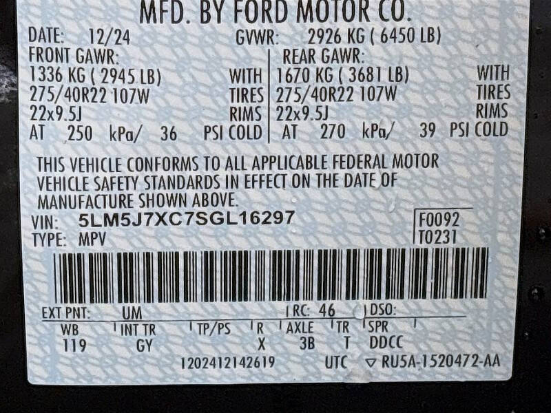 2025 Lincoln Aviator Reserve