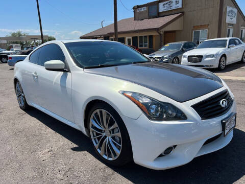 2014 Infiniti Q60 Coupe for sale at BERKENKOTTER MOTORS in Brighton CO