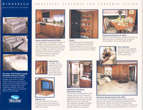 2001 Winnebago Journey 36L