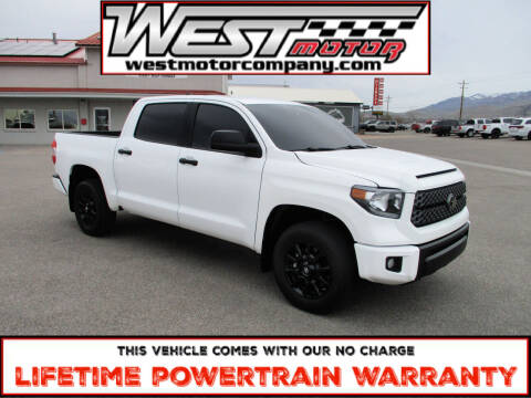 2020 Toyota Tundra for sale at West Motor Company in Hyde Park UT