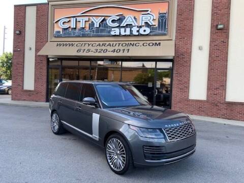 2019 Land Rover Range Rover for sale at CITY CAR AUTO INC in Nashville TN