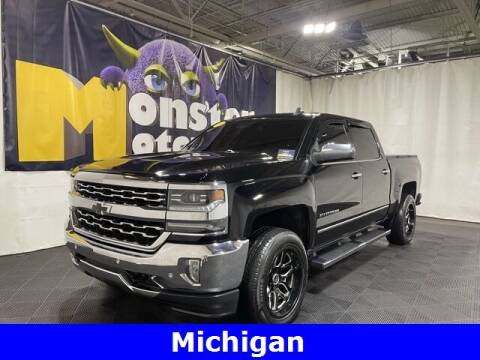 2018 Chevrolet Silverado 1500 for sale at Monster Motors in Michigan Center MI