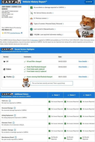 2009 BMW 5 Series 535i xDrive