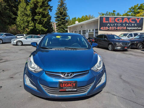 2014 Hyundai Elantra for sale at Legacy Auto Sales LLC in Seattle WA