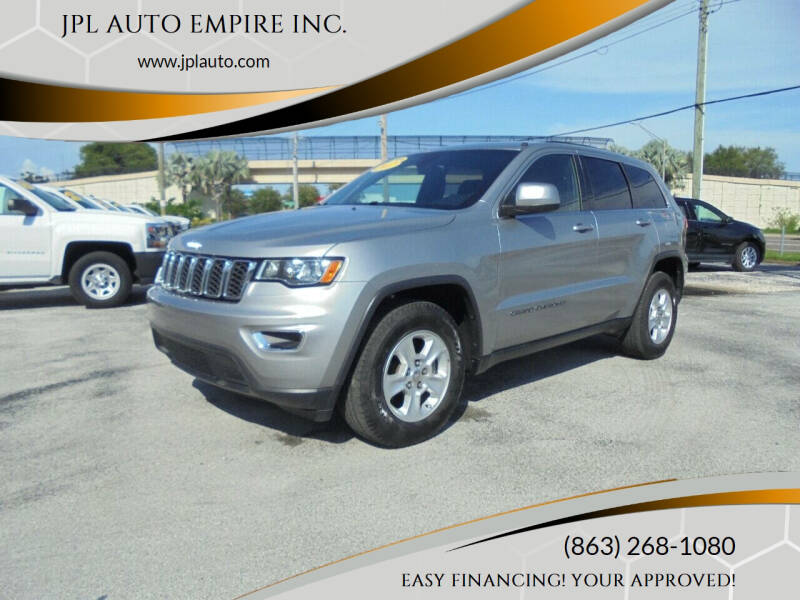 2017 Jeep Grand Cherokee for sale at JPL AUTO EMPIRE INC. in Lake Alfred FL