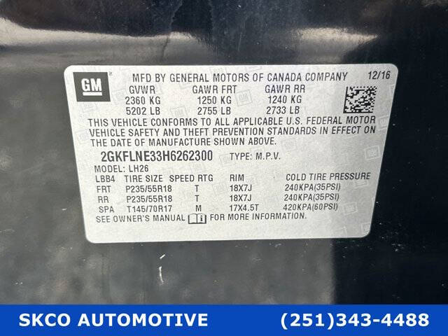 2017 GMC Terrain SLE-2