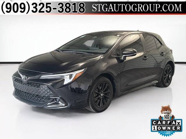 Black 2023 Toyota Corolla Hatchback SE SE 4dr Hatchback 1