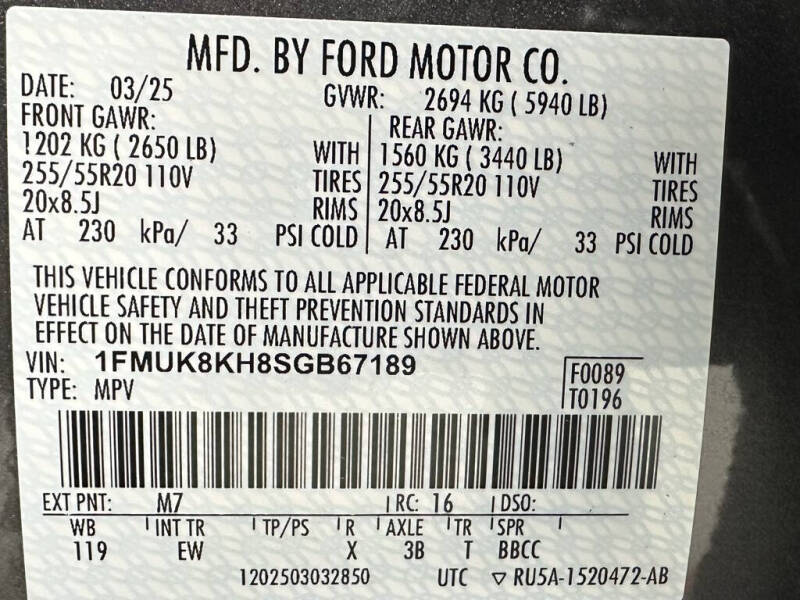 2025 Ford Explorer ST-Line