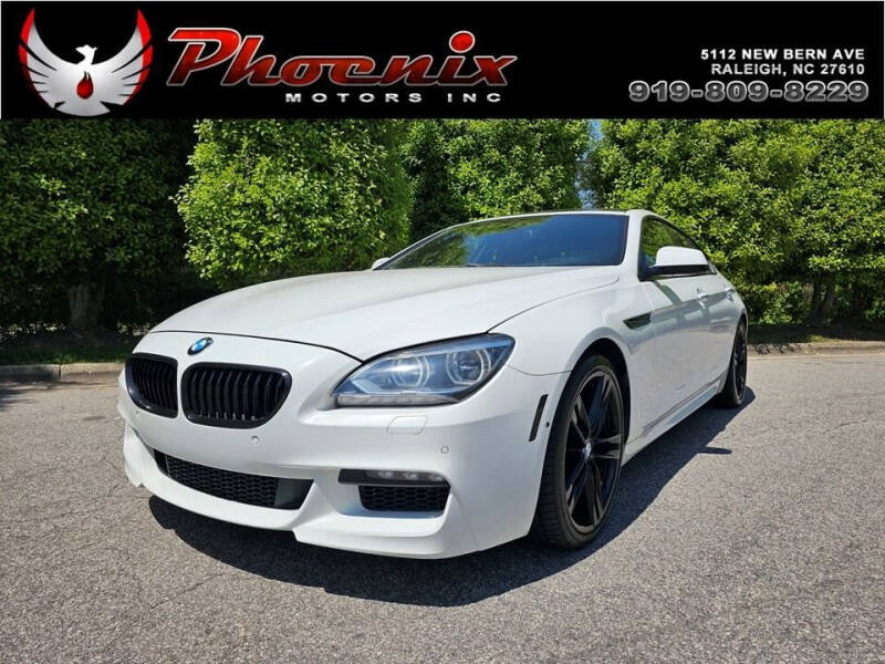 2015 BMW 6 Series for sale at Phoenix Motors Inc in Raleigh NC