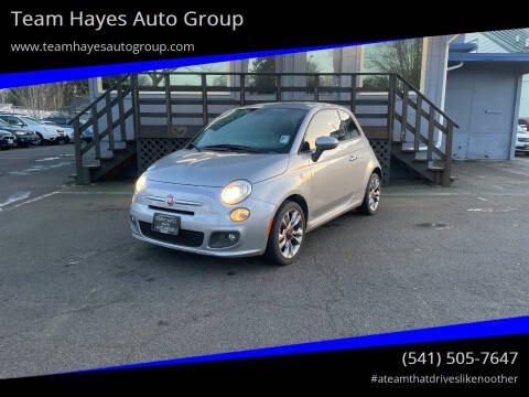 2015 FIAT 500 for sale at Team Hayes Auto Group in Eugene OR
