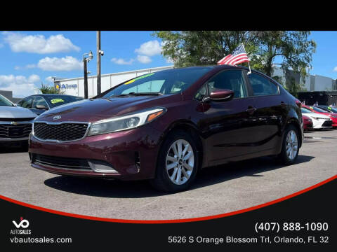 2017 Kia Forte for sale at V & B Auto Sales in Orlando FL