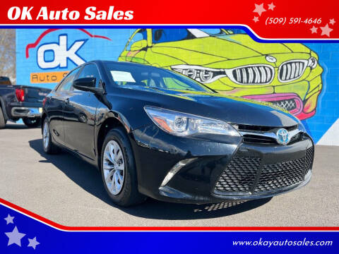 2015 Toyota Camry Hybrid for sale at OK Auto Sales in Kennewick WA