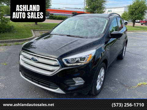 2018 Ford Escape for sale at ASHLAND AUTO SALES in Columbia MO
