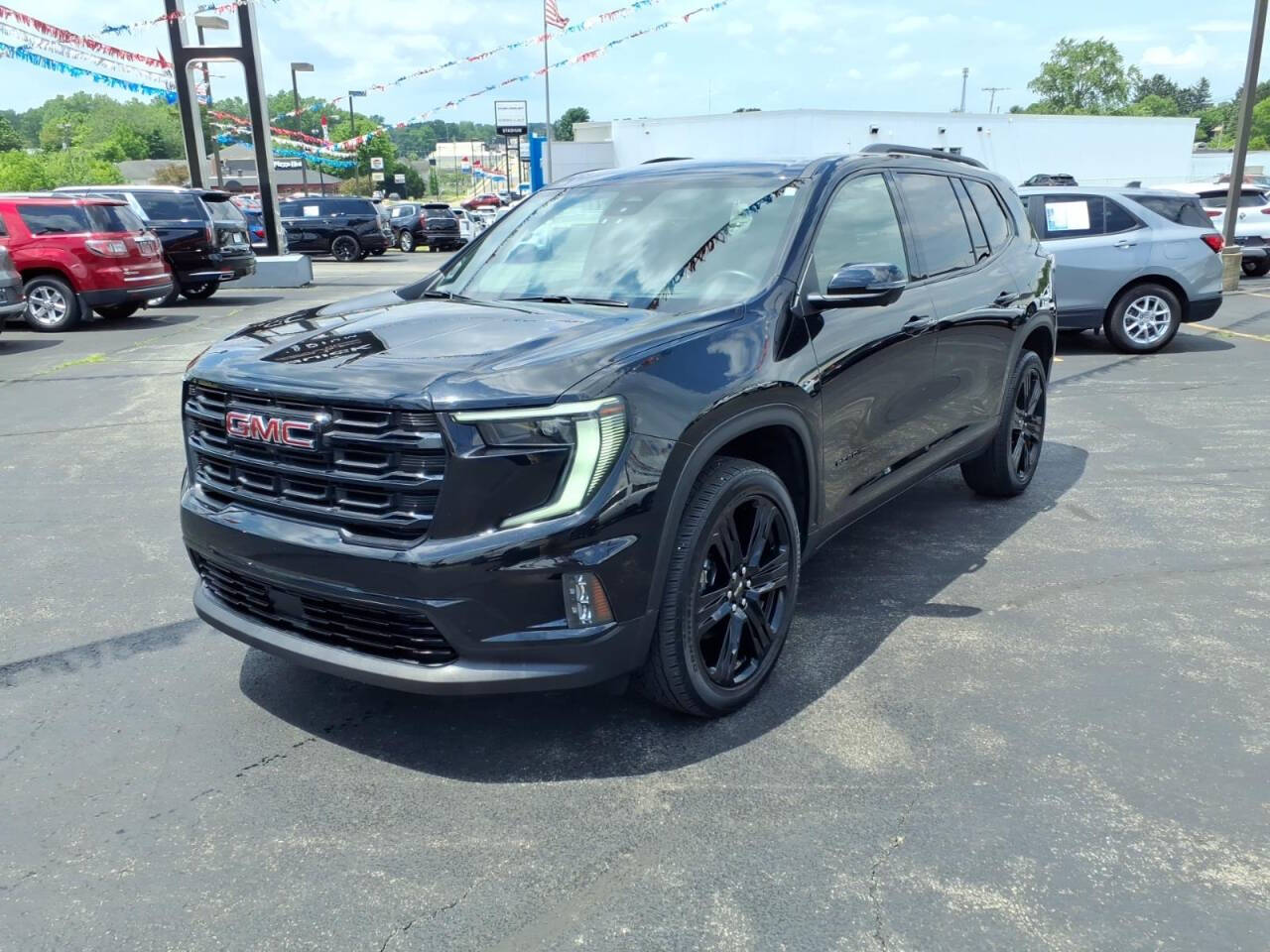 Black 2024 GMC Acadia Elevation Elevation 4dr SUV 1