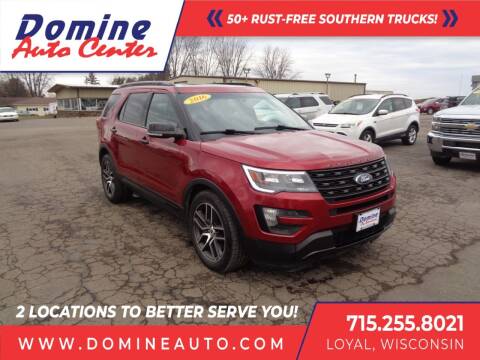 2016 Ford Explorer for sale at Domine Auto Center in Loyal WI