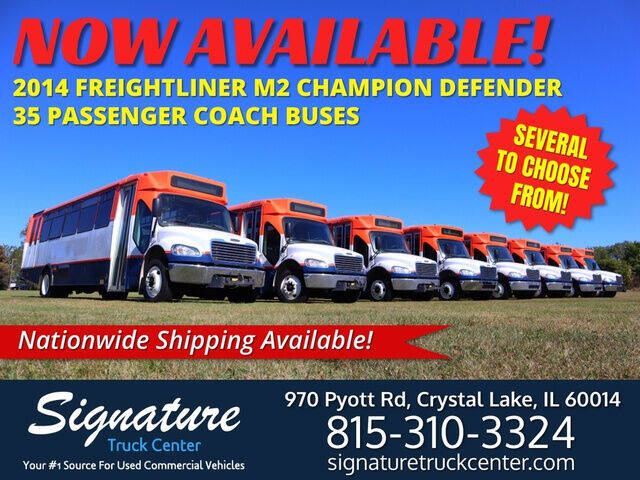 2014 Freightliner M2 Champion Defender for sale at Signature Truck Center in Crystal Lake IL