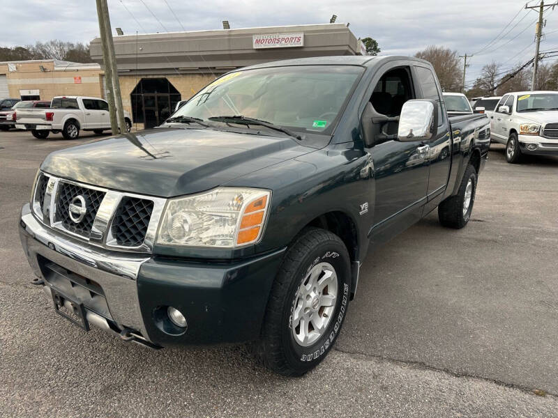 2004 Nissan Titan for sale at Mega Autosports in Chesapeake VA