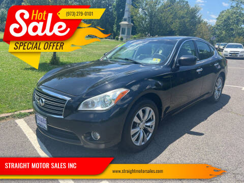 2011 Infiniti M37 for sale at STRAIGHT MOTOR SALES INC in Paterson NJ