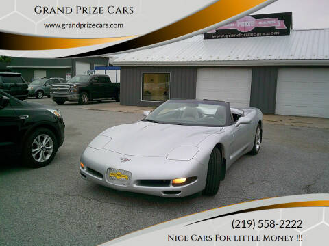 2003 Chevrolet Corvette for sale at Grand Prize Cars in Cedar Lake IN