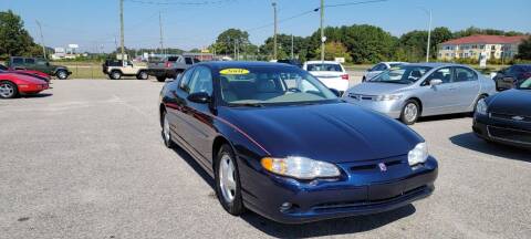 2001 Chevrolet Monte Carlo for sale at Kelly & Kelly Supermarket of Cars in Fayetteville NC