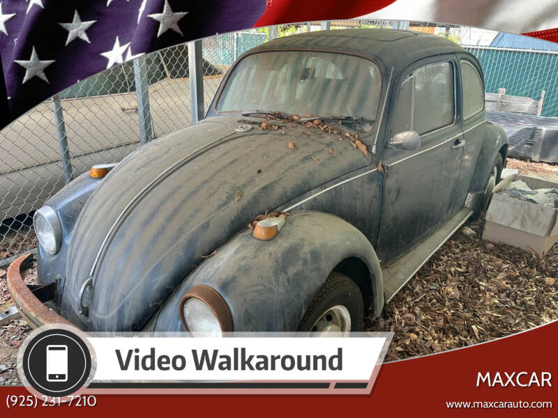 1968 Volkswagen Beetle for sale at Maxcar in Walnut Creek CA