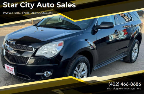 2013 Chevrolet Equinox for sale at Star City Auto Sales in Lincoln NE