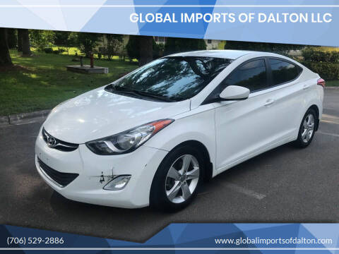 2013 Hyundai Elantra for sale at Global Imports of Dalton LLC in Dalton GA