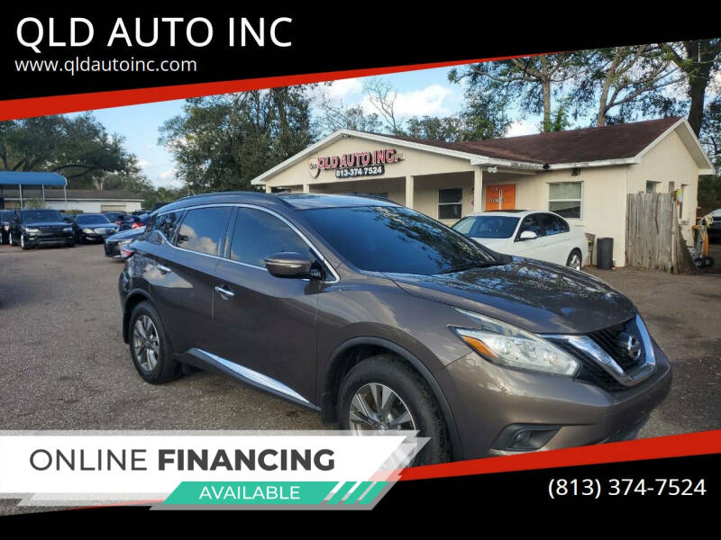 2015 Nissan Murano for sale at QLD AUTO INC in Tampa FL