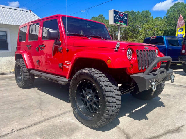 2012 Jeep Wrangler Unlimited Sahara