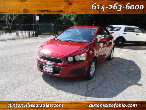 2013 Chevrolet Sonic for sale at Clintonville Car Sales - AutoMart of Ohio in Columbus OH
