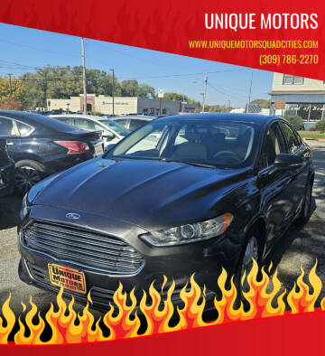 2015 Ford Fusion for sale at Unique Motors in Rock Island IL