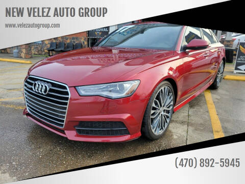2017 Audi A6 for sale at NEW VELEZ AUTO GROUP in Gainesville GA