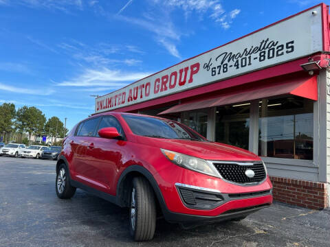 2014 Kia Sportage for sale at Unlimited Auto Group of Marietta in Marietta GA