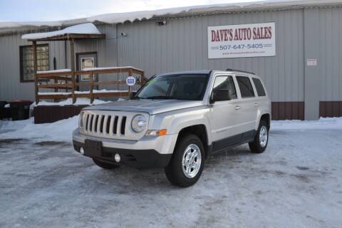 2012 Jeep Patriot for sale at Dave's Auto Sales in Winthrop MN