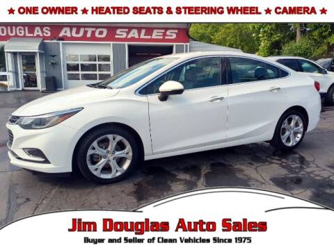 2018 Chevrolet Cruze for sale at Jim Douglas Auto Sales in Pontiac MI