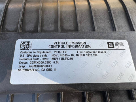 2016 Chevrolet Express 3500