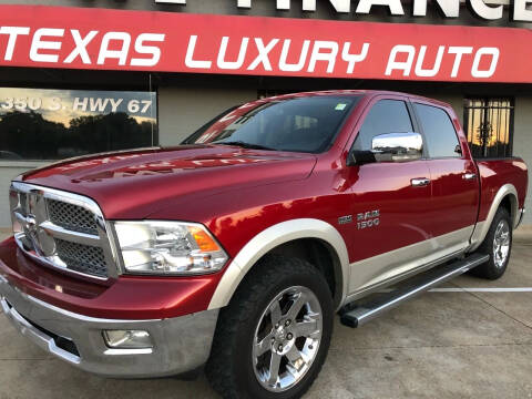 2009 Dodge Ram Pickup 1500 for sale at Texas Luxury Auto in Cedar Hill TX