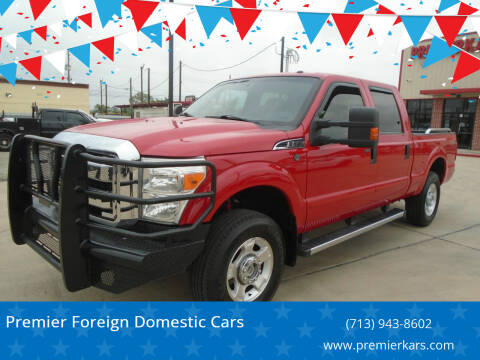 2015 Ford F-250 Super Duty for sale at Premier Foreign Domestic Cars in Houston TX