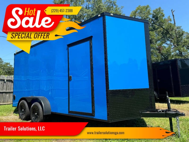 2025 7x16 Tandem Axle 7x16 TA Enclosed Cargo Trailer