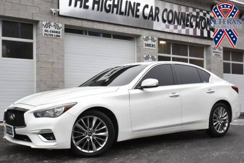 2018 Infiniti Q50 for sale at The Highline Car Connection in Waterbury CT