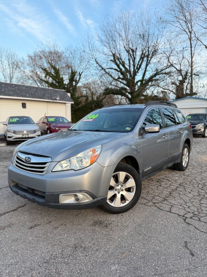 2011 Subaru Outback for sale at Joes Blvd Auto Sales in Hopewell, VA