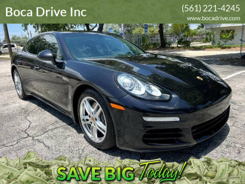 2014 Porsche Panamera for sale at Boca Drive Inc in Oakland Park FL