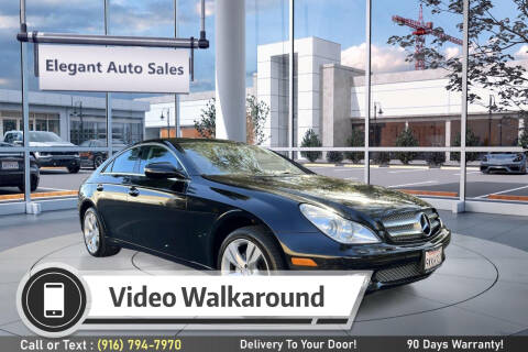 2009 Mercedes-Benz CLS for sale at Elegant Auto Sales in Rancho Cordova CA