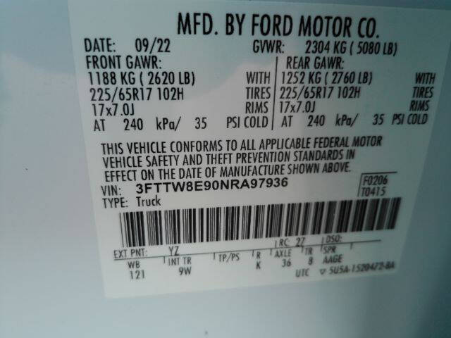 2022 Ford Maverick XL